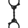 Menottes en silicone Stretchy noir de la marque Toy joy