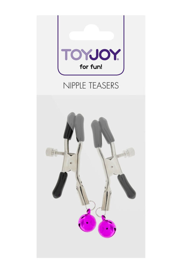 Packaging des pinces à tétons Nipple Teasers de la marque Toy joy
