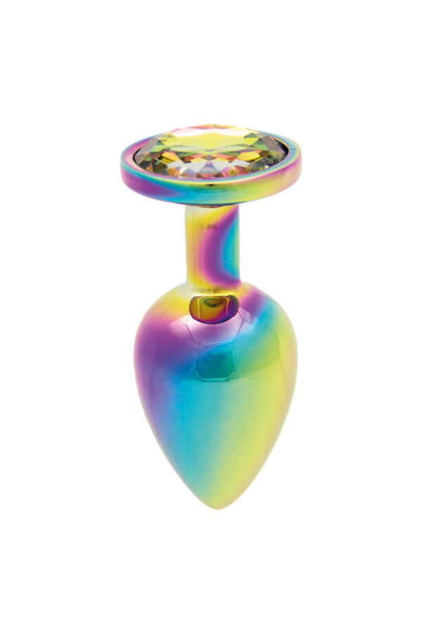 Plug bijou arc-en-ciel taille L de la marque Litolu