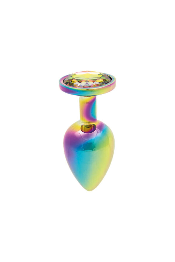 Plug bijou arc-en-ciel taille S de la marque Litolu