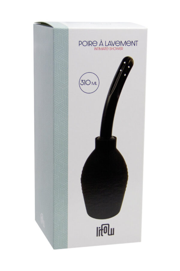 Packaging de la poire à lavement 310 ml de la marque Litolu