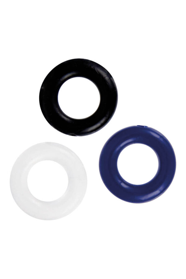 Set de 3 cockrings multicolore de la marque Litolu