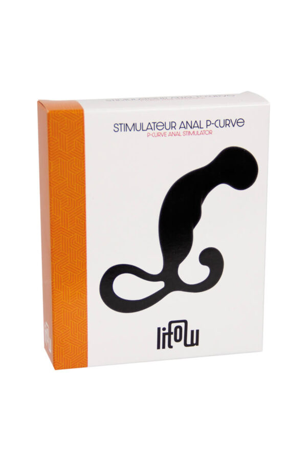 Packaging du stimulateur prostatique p-curve de la marque Litolu