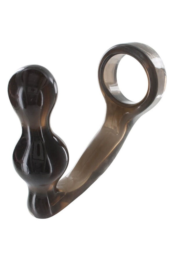 Stimulateur de prostate et cockring gris de la marque Toy joy