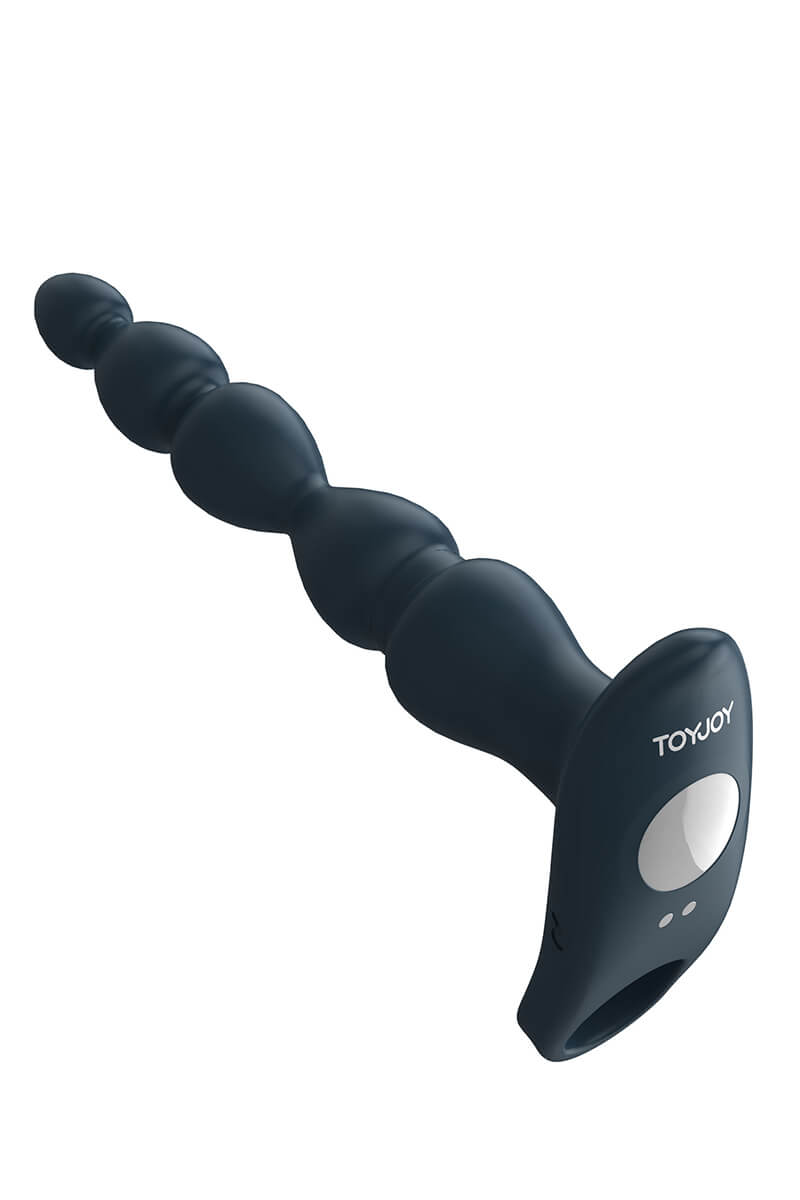 Anneau et vibromasseur pour double pénétration Elixer de la marque Toy joy