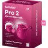 Packaging du stimulateur clitoridien en forme de rose Satisfyer Pro 2 Classic Blissom de la marque Satisfyer