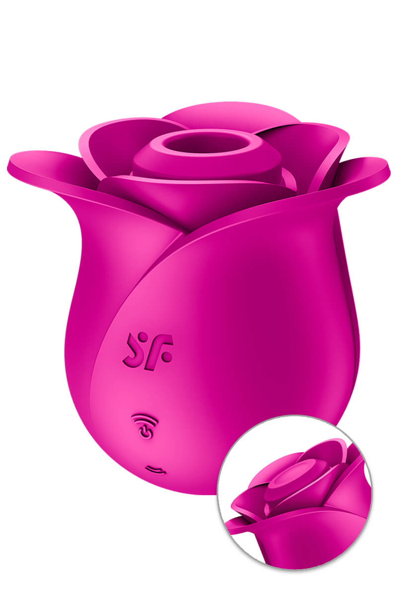 Stimulateur clitoridien en forme de rose épanouie Satisfyer Pro 2 Modern Blissom de la marque Satisfyer