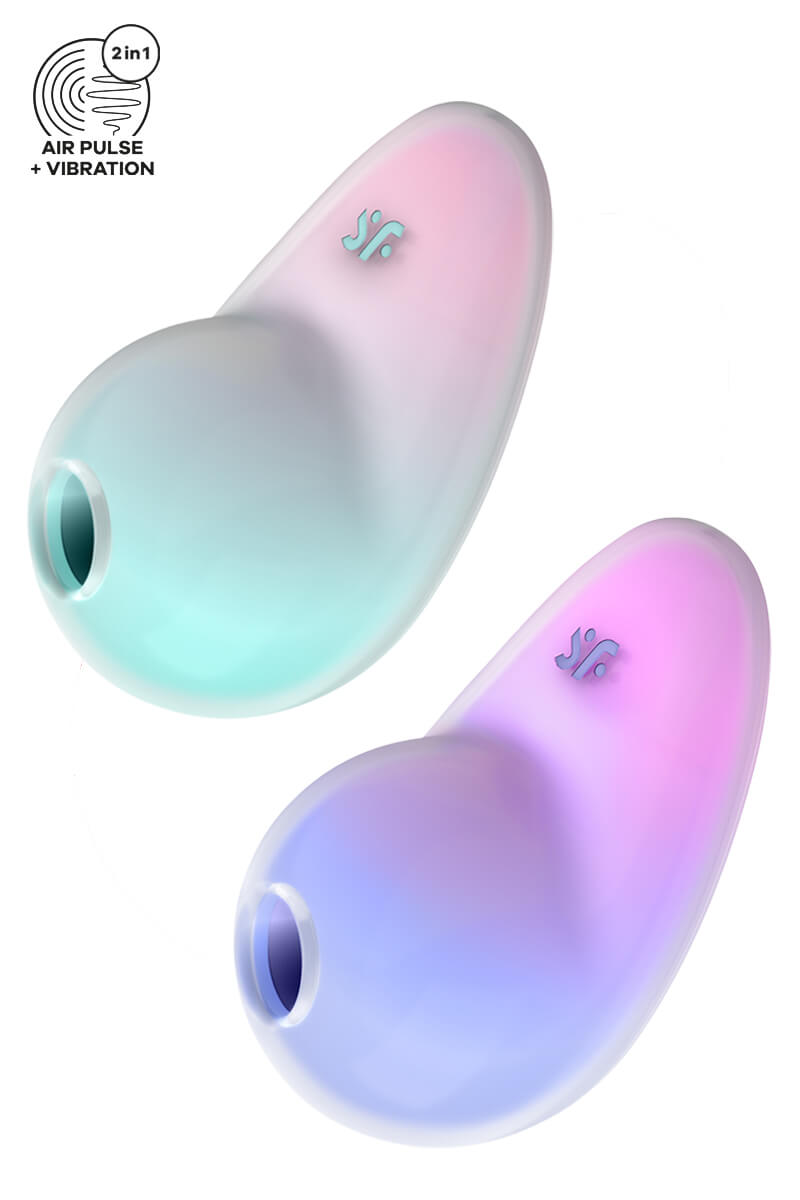 stimulateur-pixie-dust-air-pulse-et-vibrations-rose-et-menthe-et-rose-et-violet-satisfyer-0 Stimulateur sans contact Pixie Dust Air Pulse et Vibrations, menthe et rose et violet et rose de la marque Satisfyer