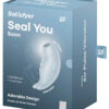 Packaging du stimulateur sans contact Seal you soon de la marque Satisfyer